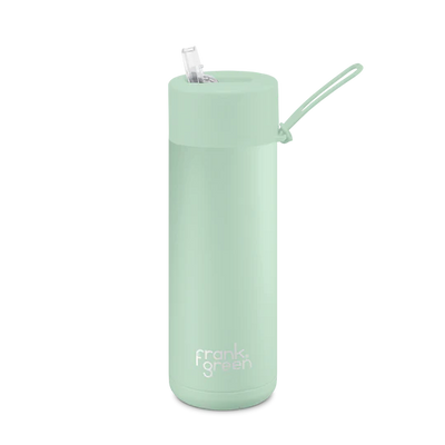 Frank Green 20oz (595ml) Stainless Ceramic Reusable Straw Bottle