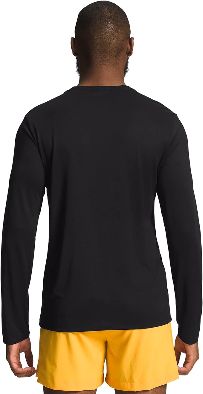 The North Face Mens Elevation LS Tee Black