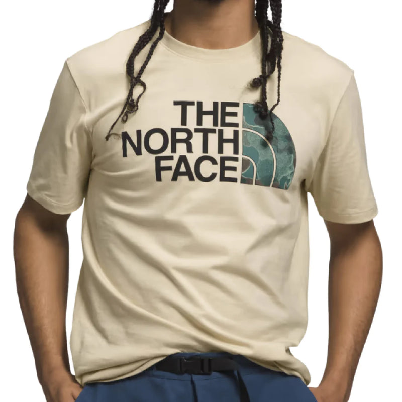 The North Face Mens S/Sleeve Half Dome Tee Tan