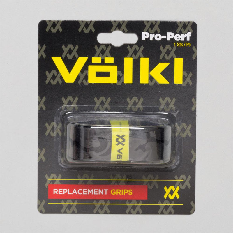Volkl Perforated - 1 Pack Tennis Grip - Black