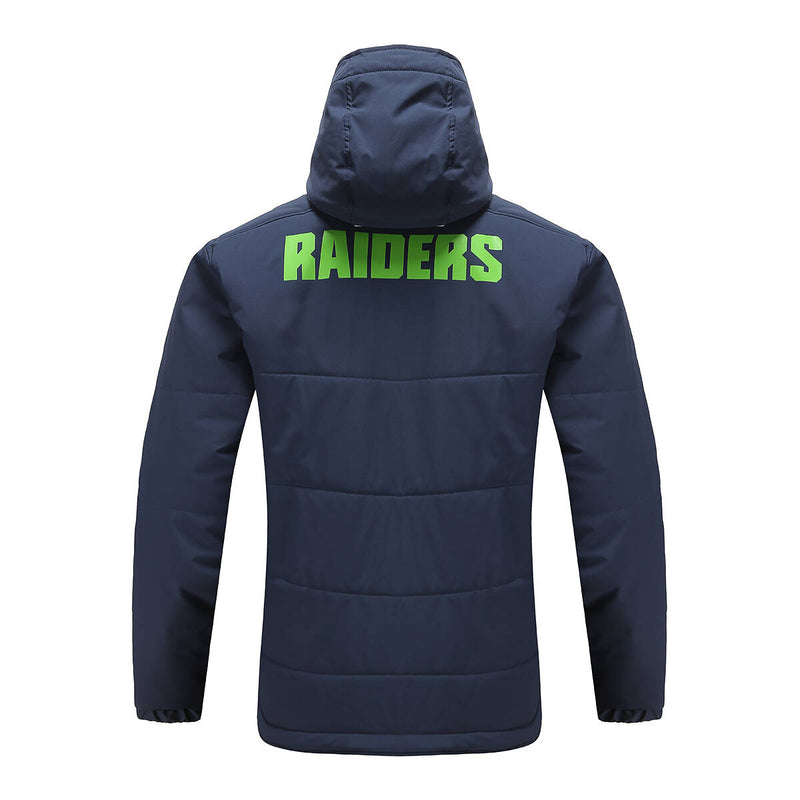 ISC Canberra Raiders 2023 Adults Padded Jacket - Steel/Navy