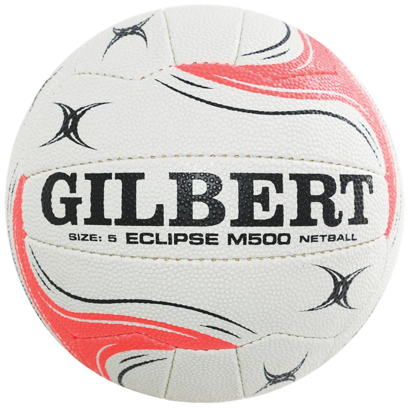 Gilbert Eclipse M500 Size 4 Netball - White_17937-WHT-4