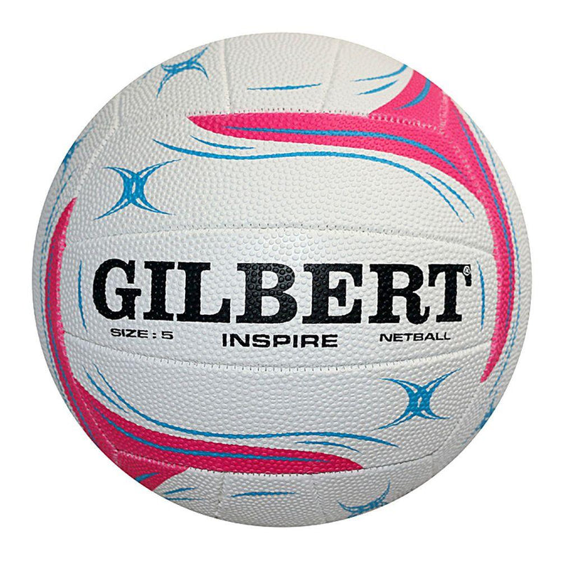 Gilbert Inspire Size 4 Training Netball - White_19384-WHT-4