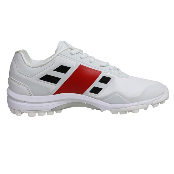 Gray-Nicolls Velocity 3.0 Rubber Junior Cricket Shoes - White