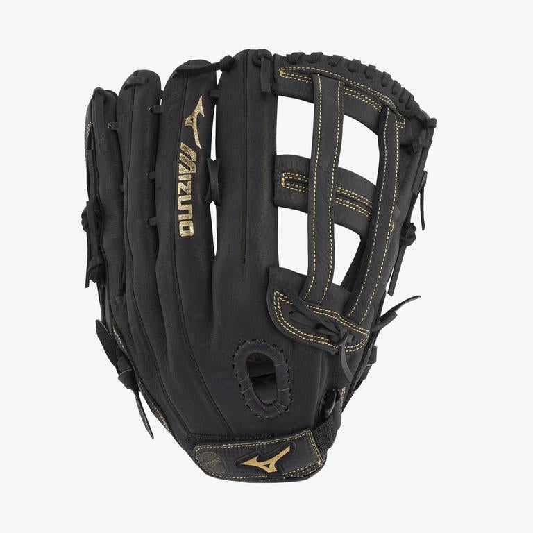 Mizuno Premier 13 Inch Softball RHT Fielders Glove - Black/Black