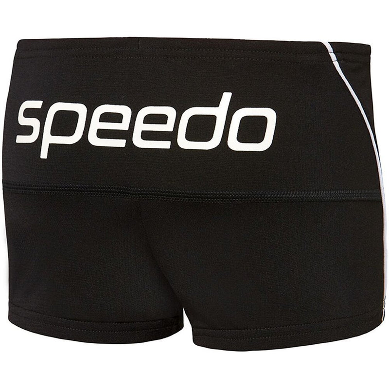 Speedo Toddler Endurance+ Logo Aquashort-Black/White_33H68/0024