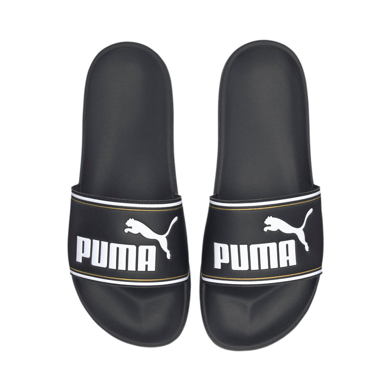 Puma Leadcat FTR Mens Slides- Black/Team Gold/White_372276_01