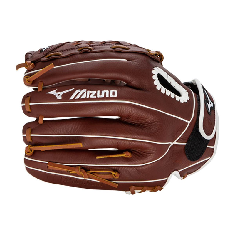 Mizuno Prospect Select 12.5 Inch RHT Fastpitch Softball Glove - Brick/Dust