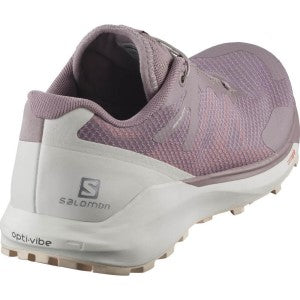 Salomon Sense Ride 3 Womens Trail Running Shoes -Quail/Vanilla Ice/Bellini_409699