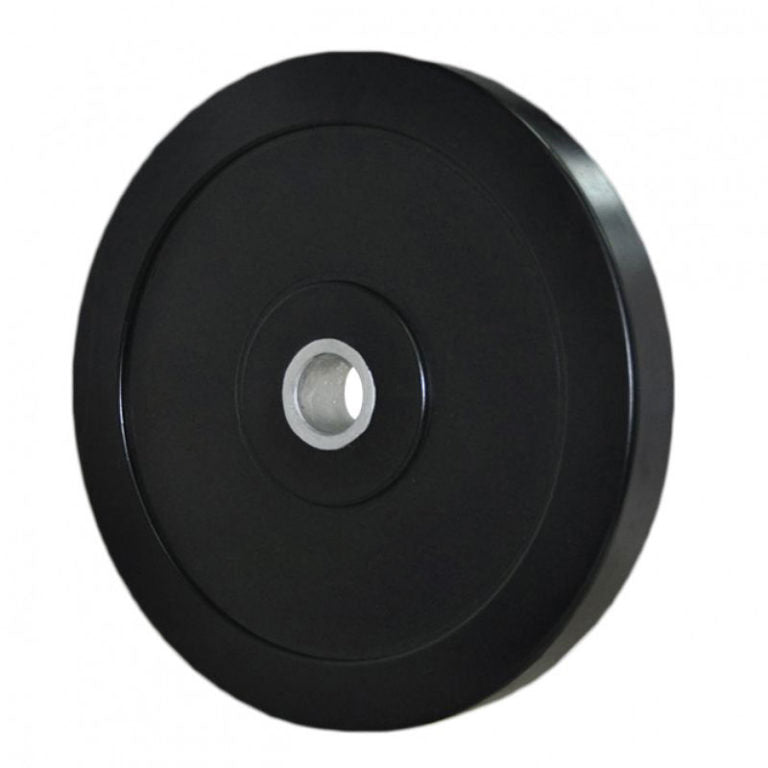 HCE Olympic Black Bumper Weight Plate 25kg