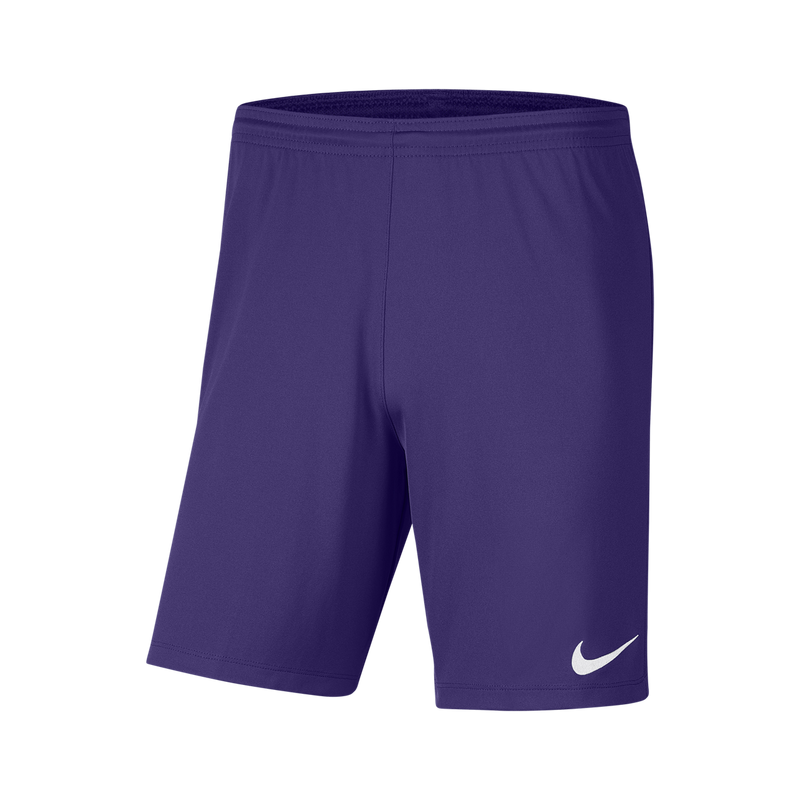Nike Womens Park 3 Short - Purple