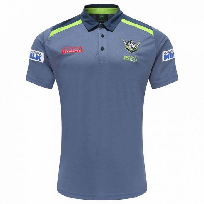 Canberra Raiders Mens Polo-Navy-S