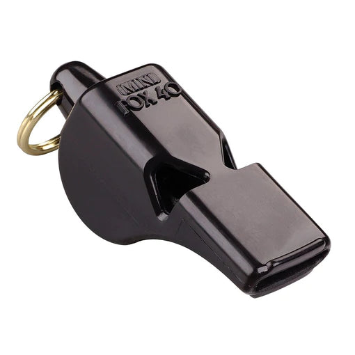 Fox40 Mini Official Whistle No Attachment - Black