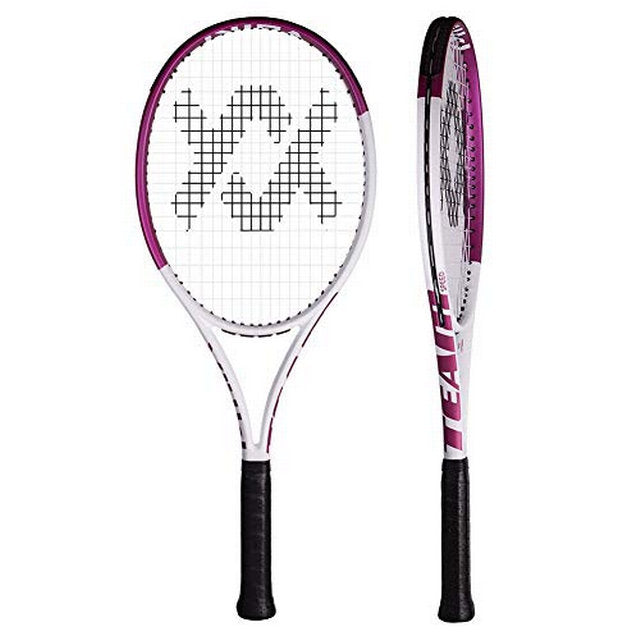 Volkl Team Speed 4 1/4 Tennis Racquet - White/Pink
