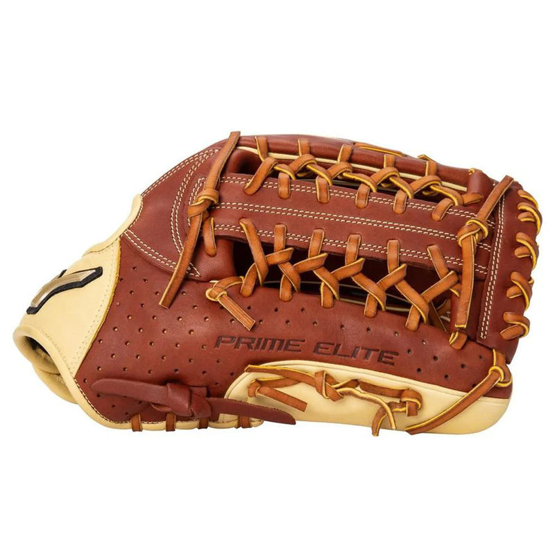 Mizuno Prime Elite 12.75 Inch Baseball RHT Fielders Glove - Mahogany