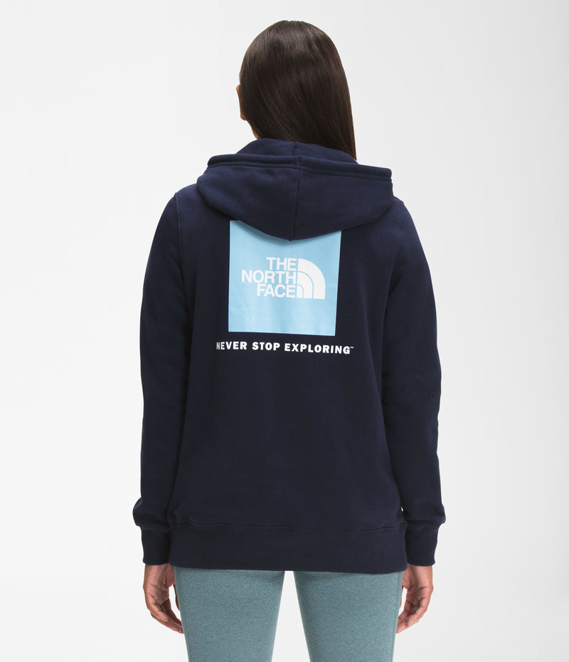 The North Face Womens Box NSE Pullover Hoodie - Beta Blue