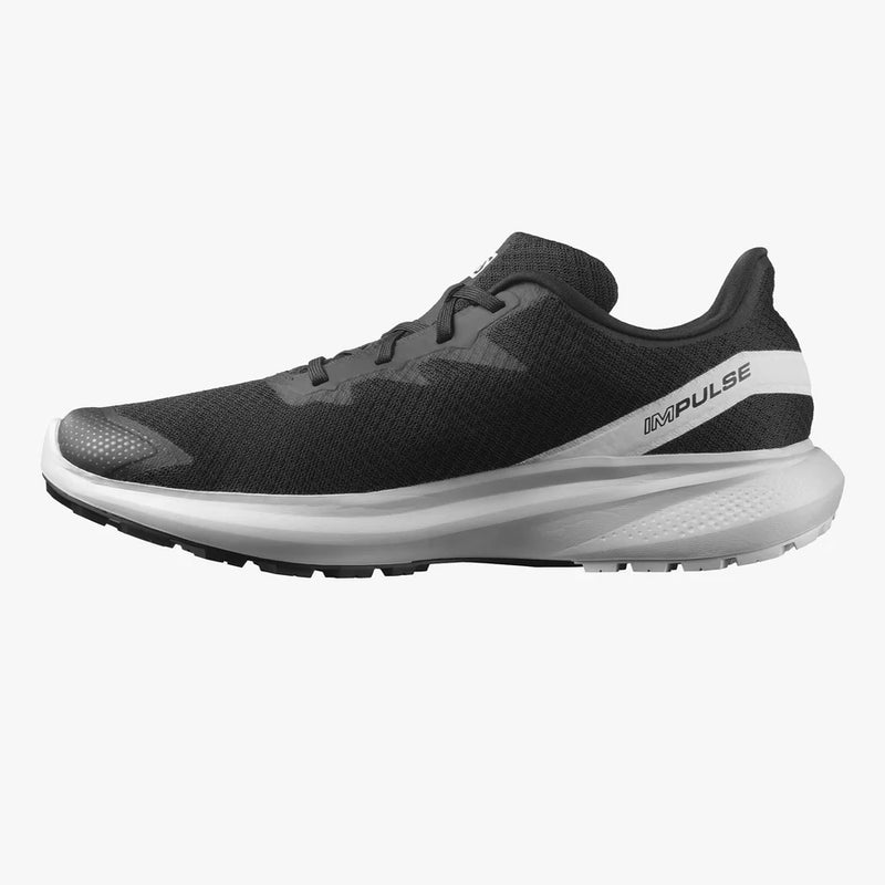 Salomon Impulse Mens Trail Running Shoes - Black/Lunar Rock
