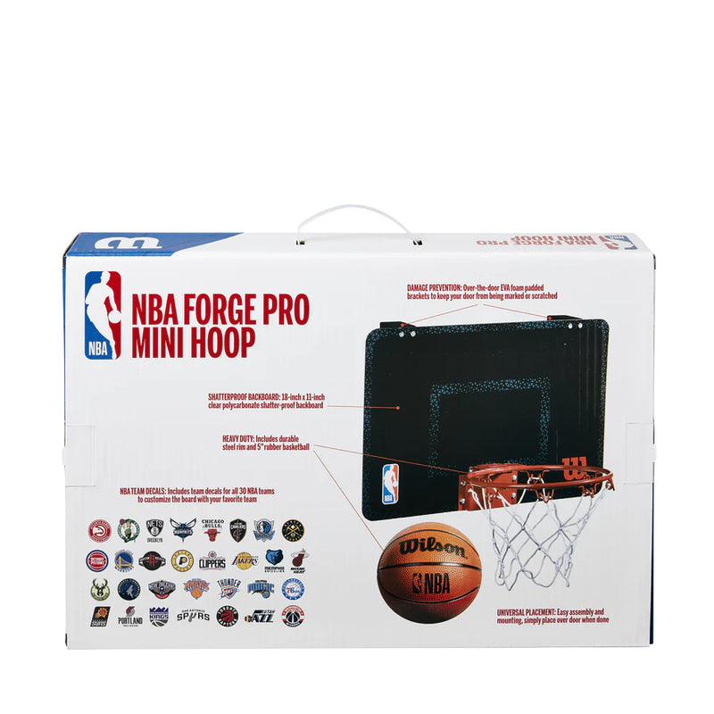 Wilson NBA Forge Acrylic Mini Hoop - Black