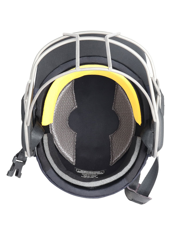Shrey Master Class Air 2.0 Helmet With Stainless Steel Visor - Navy (Small) CSHMC2S S