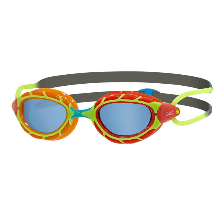 Zoggs Predator Junior Swim Goggles-Multi/Grey/Tint