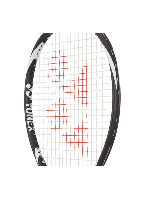 YY-2023 Smash Team Tennis Racquet (Black/White) 290g-G1-Strung