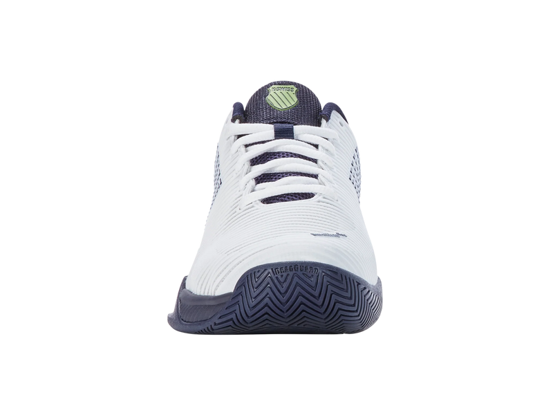 K-Swiss Mens HyperCourt Express 2 Tennis Shoe White/Peacock