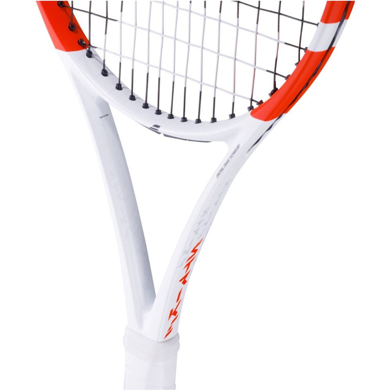 Babolat Pure Strike 100-White/Red-4 1/4