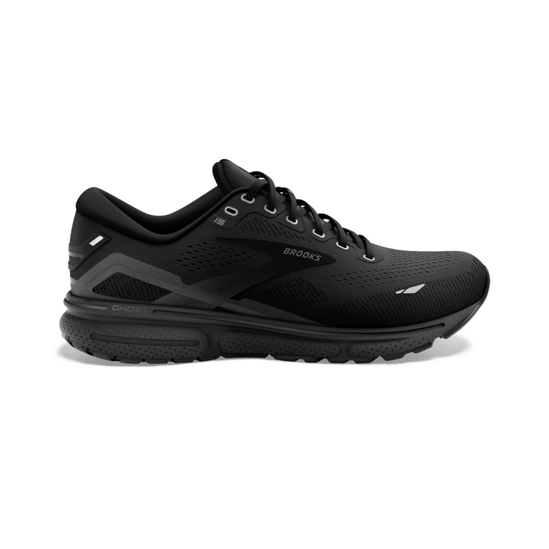 Brooks Mens Ghost 15 (2E) Running Shoes Black