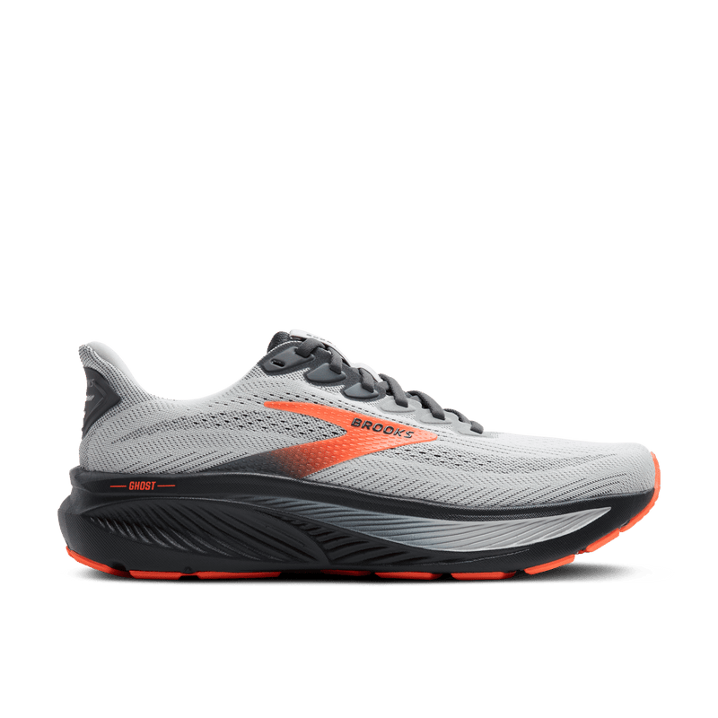 Brooks Mens Running Shoe Ghost 17 D Grey