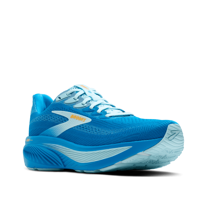 Brooks Mens Ghost 17 D-Cloissone/Blue/Orange