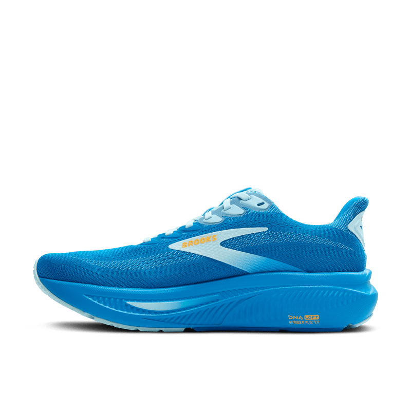 Brooks Mens Ghost 17 D-Cloissone/Blue/Orange