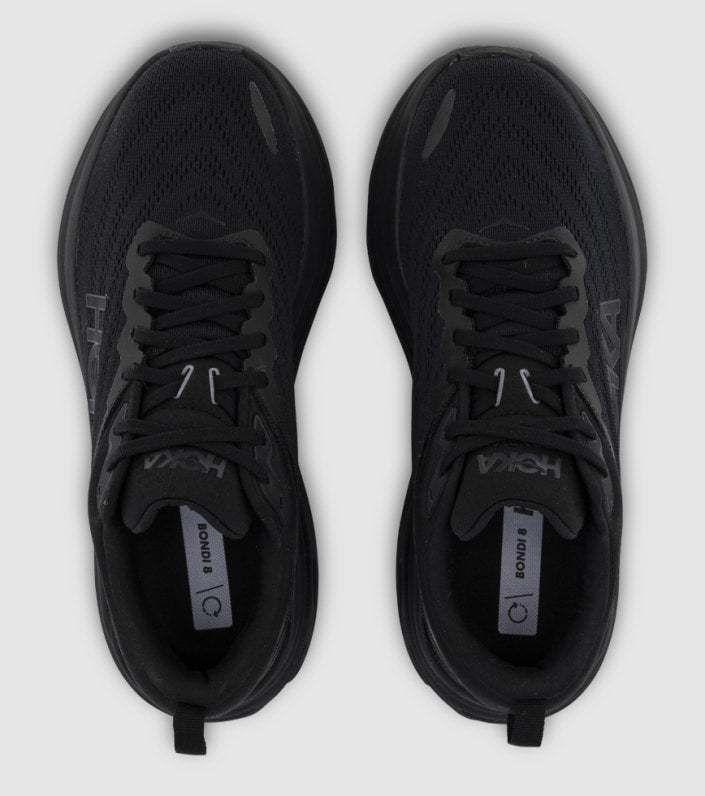 Hoka Mens Bondi 8 Running Shoe Black/Black