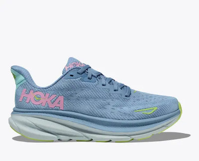 Hoka Clifton 9 Womens Running Shoe-Dusk/Pink Twilight