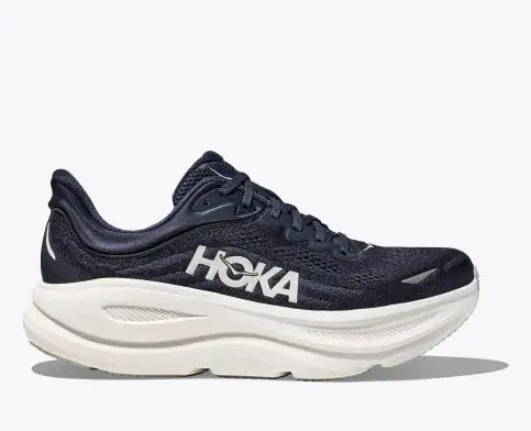 Hoka Mens Bondi 9 Wide 2E-Varsity Navy/White