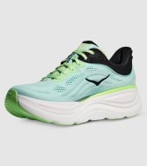 Hoka Mens Bondi 9 D-Luna Moth/Blue Spark