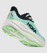 Hoka Mens Bondi 9 D-Luna Moth/Blue Spark