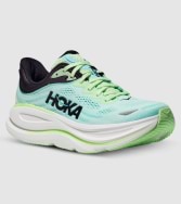 Hoka Mens Bondi 9 D-Luna Moth/Blue Spark