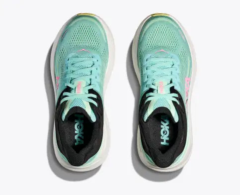 Hoka Womens Bondi 9 B-Blue Spark/Mint Fluorite