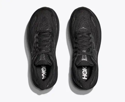 Hoka Mens Clifton 10 D-Black/Black