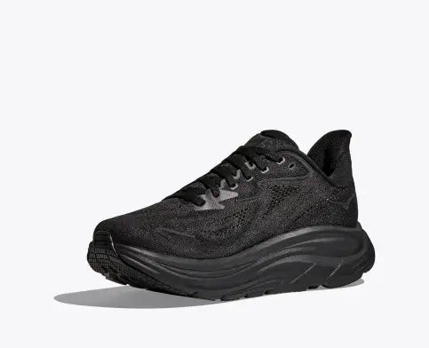 Hoka Mens Clifton 10 D-Black/Black