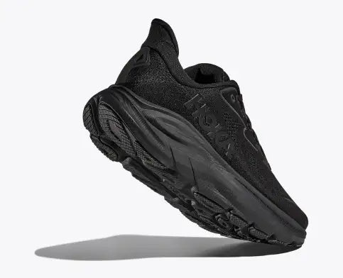 Hoka Mens Clifton 10 D-Black/Black