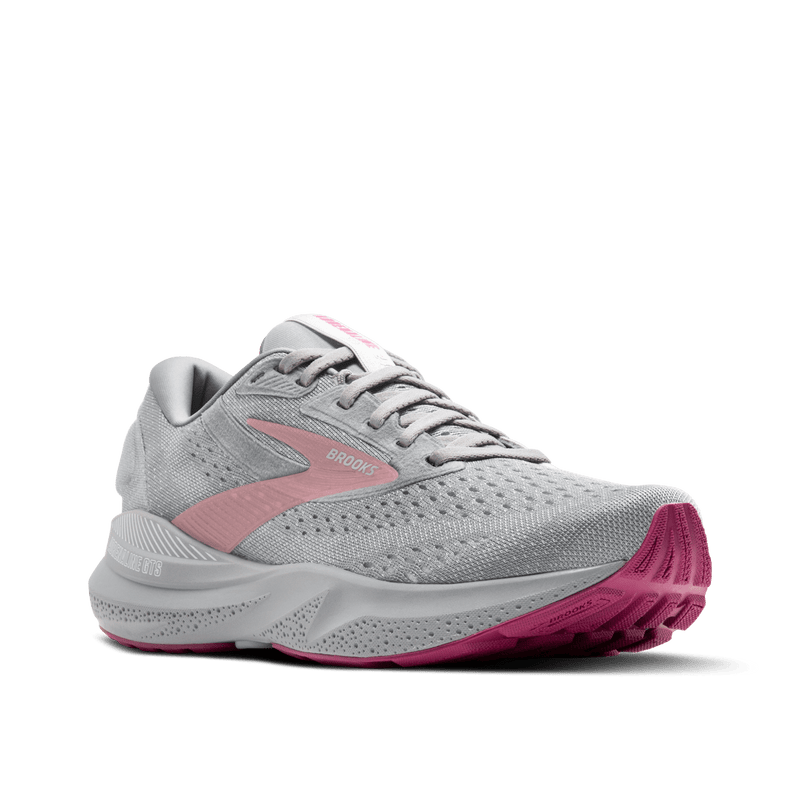 Brooks Womens Adrenaline GTS 24 D-Alloy/White/Zephyr