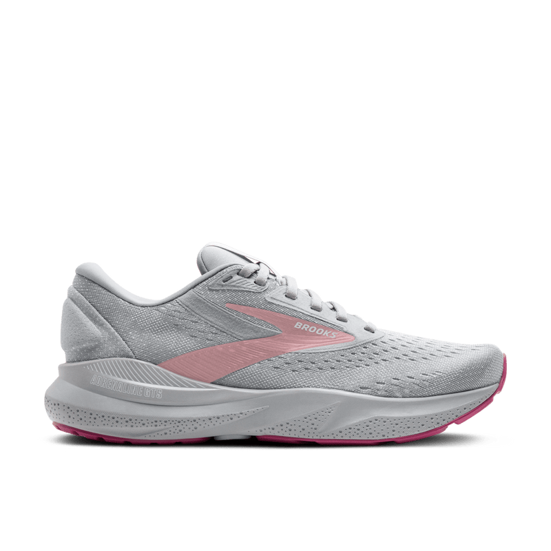 Brooks Womens Adrenaline GTS 24-Alloy/White/Zephyr