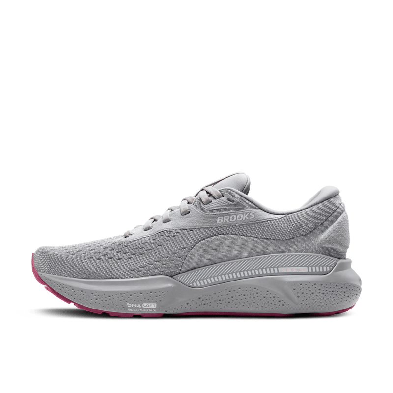 Brooks Womens Adrenaline GTS 24 D-Alloy/White/Zephyr