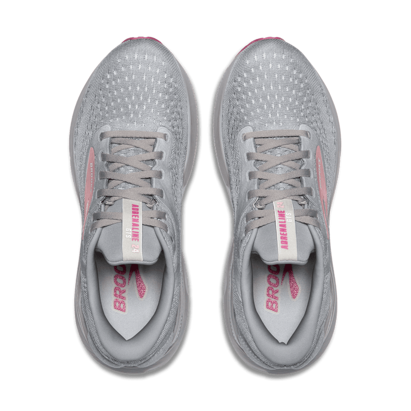 Brooks Womens Adrenaline GTS 24 D-Alloy/White/Zephyr