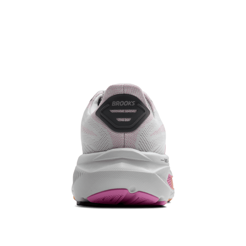 Brooks Womens Ghost 17 B-Oyster/Apricot/Pink