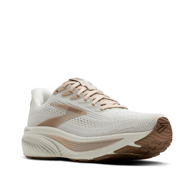 Brooks Womens Ghost 17-Grey/Chateau Greay/Portabella