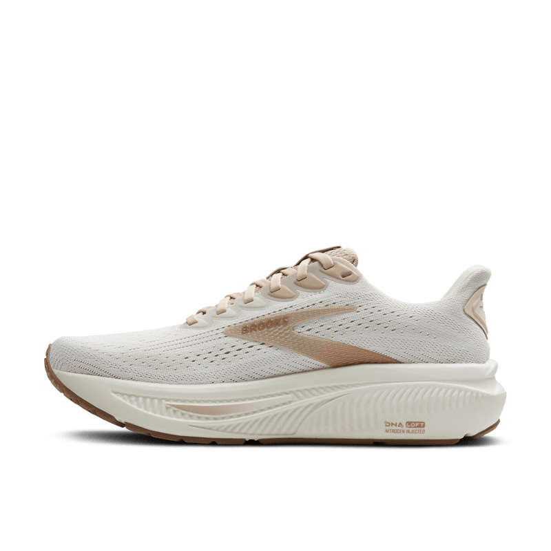 Brooks Womens Ghost 17-Grey/Chateau Greay/Portabella