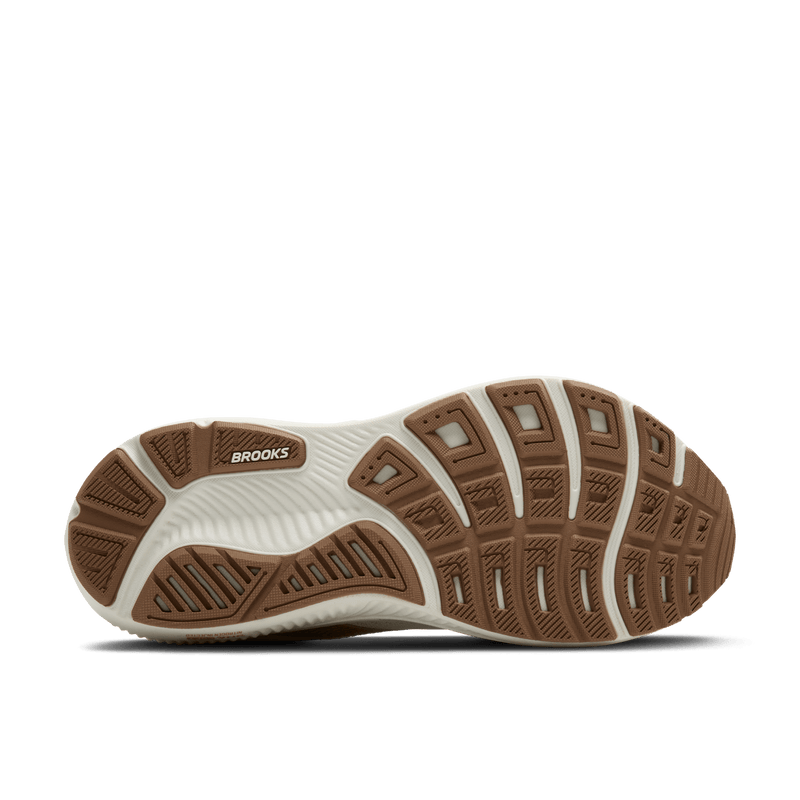 Brooks Womens Ghost 17-Grey/Chateau Greay/Portabella