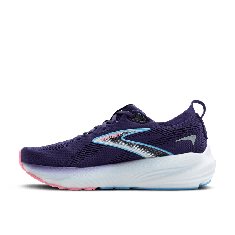 Brooks Womens Glycerin 22 B-Blue Ribbon/Peacoat/Dianthus